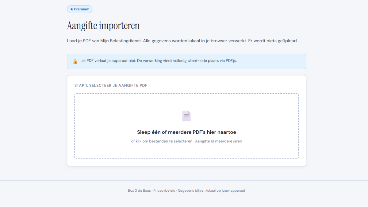 PDF-import screenshot
